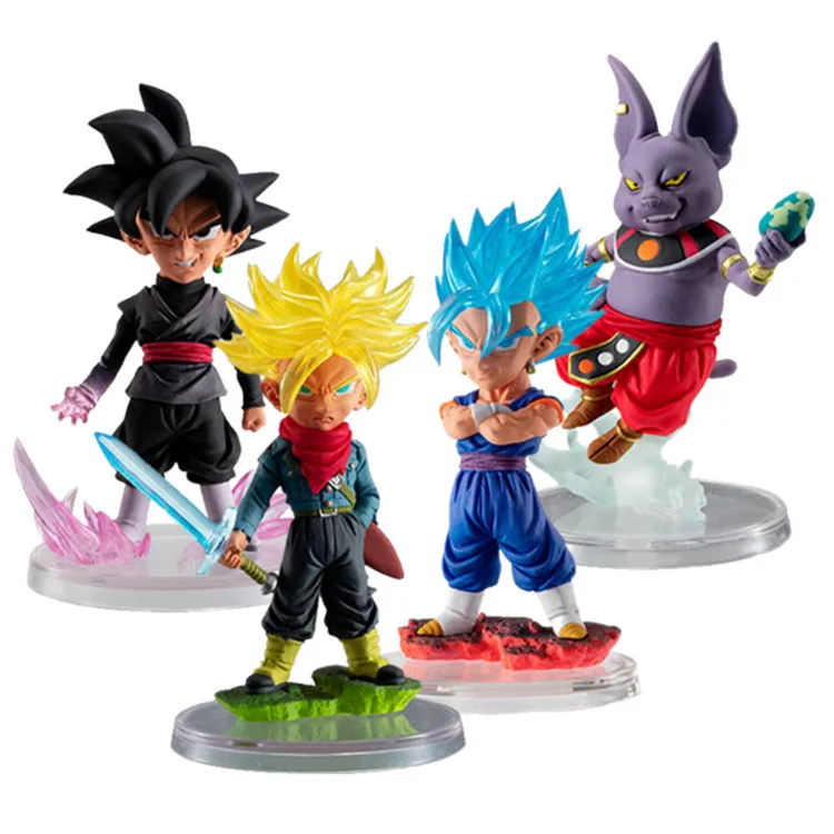 6-10 см 4 шт./компл. из мультфильма «Жемчуг дракона Супер Saiyan Фриза Гоку черного цвета с изображением Сон Гоку, Мужские Шорты для купания