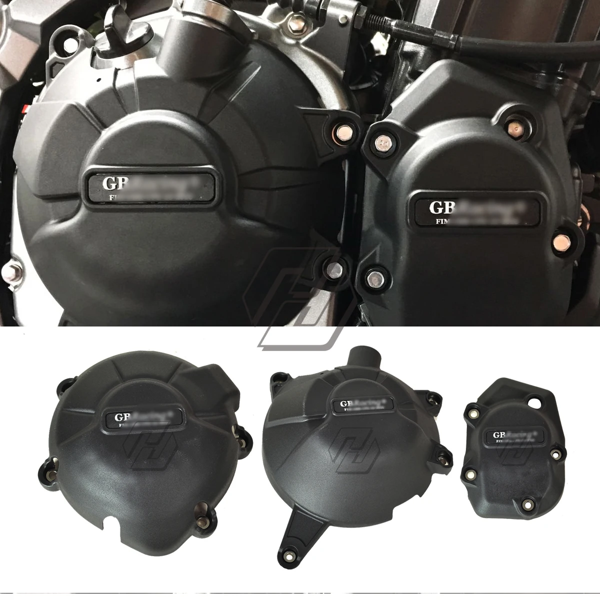 Крышка двигателя мотоцикла крышка водяного насоса Набор чехлов для GB Racing Kawasaki NINJA