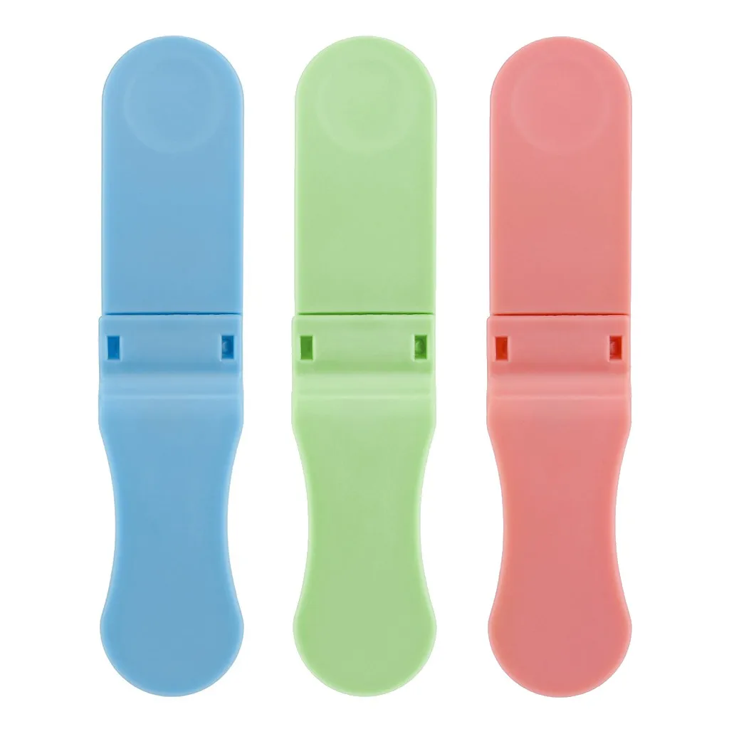 New Foldable Toilet Seat Lifting 3Pc Bathroom Handle Lift Raise Lower Lid Handle Grip Cleaner 1003#30