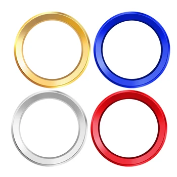 

1pcs Color My Life Car Styling Decoration Ring Steering Wheel Circle Sticker For BMW M3 M5 E36 E46 E60 E90 E92 X1 F48 X3 X5 X6