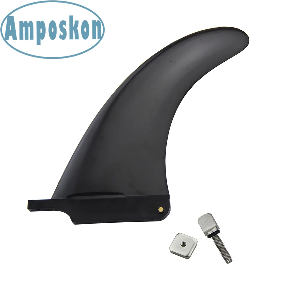 

New Hot 6.5/7.5/ 8/9 /10 Inch Longboard SUP Single Fin Center Fin For Surfboards Paddle With Smart Screw Sup Board Accessories