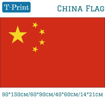 

10PCS Flag 3x5Ft 90*150cm/60*90cm/40*60cm/15*21cm China National Flag Home Decoration For World Cup National Day Olympic Games