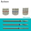 HYTOOS 10Pcs Tornado Flame Nail Drill Bits Diamond Cutters for Manicure Cuticle Clean Burr Diamond Mill Nails Accessories Tool 1