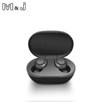 

M&J TWS Bluetooth Earphone 5.0 True Wireless Headphones With Mic Handsfree AI Control For xiaomi Redmi Earphone Stereo Headset