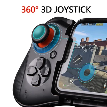 

2020 Wireless Gamepad For IOS Android Wireless Bluetooth Joystick BT4.0 Game Pad Handle Game Controller For Mobile Phone Trigger