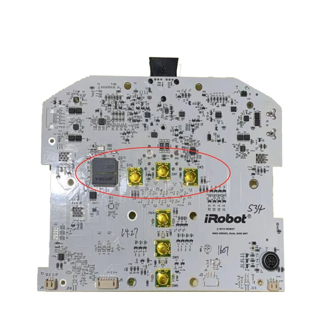 Irobot Roomba motherboard, spare parts of 500600 series vacuum cleaner, PCB motherboard with timing function vinho