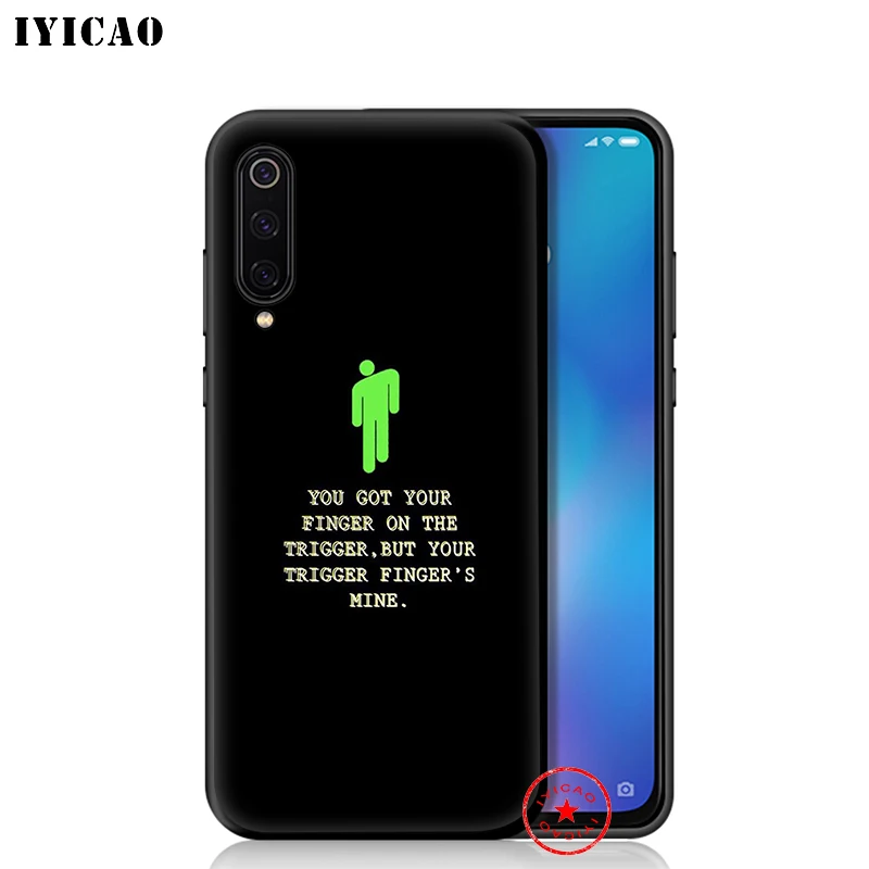 IYICAO Billie Eilish мягкий чехол для Xiaomi mi A3 A2 A1 9T CC9E CC9 9 8 6 Se Lite F1 макс 3 5X 6X mi A1 mi A2 mi A3 крышка