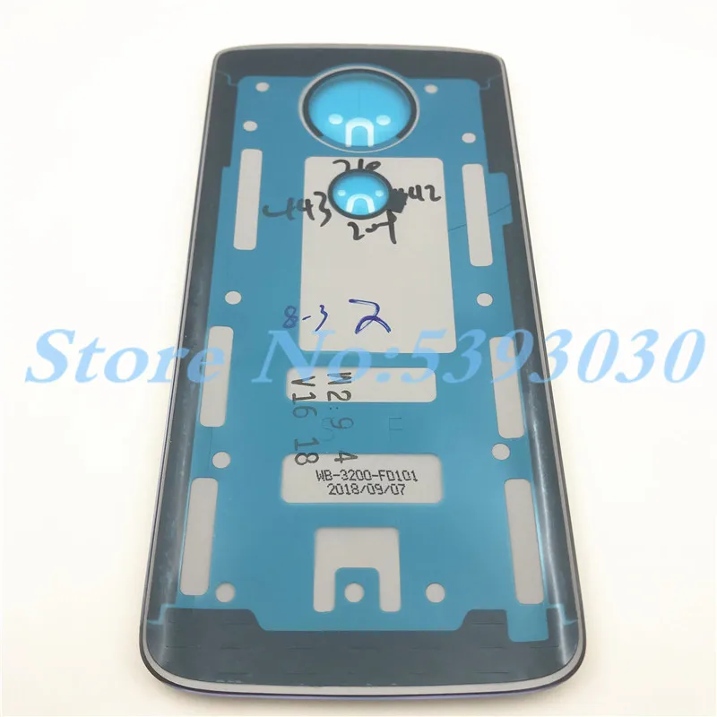 10 шт./лот, новинка, для Motorola Moto E5 Plus, E Plus, E Plus(Версия США), крышка батареи, задняя крышка, крышка корпуса, чехол