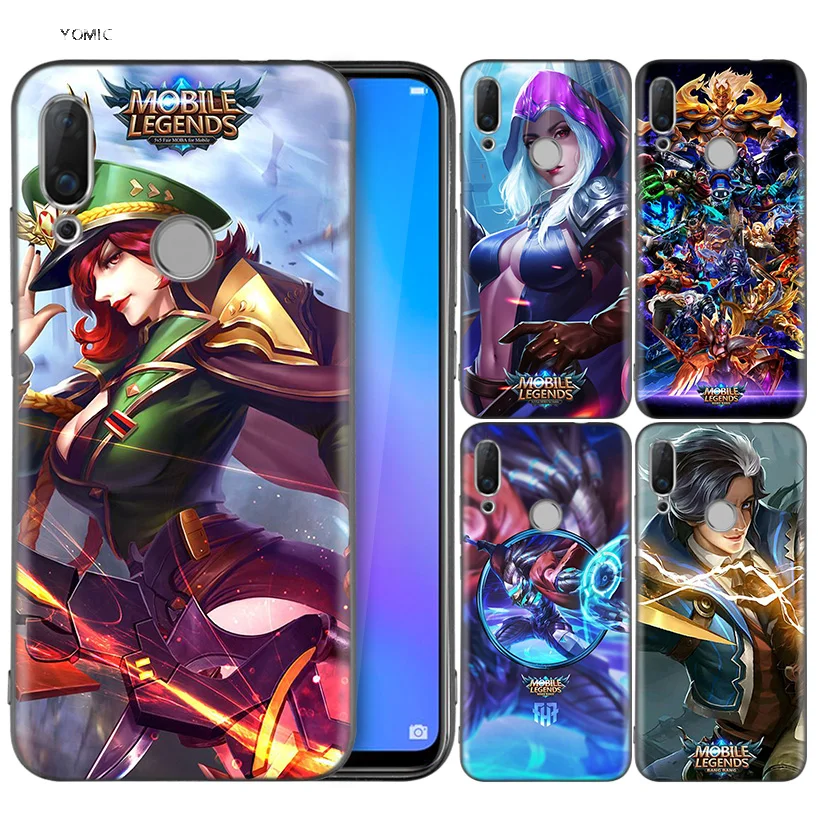 

Mobile Legend Case Coque Silicone for Huawei P9 P10 P20 P30 P9Lite P20Lite P10Lite Lite Pro P Smart + 2019 Plus Cover