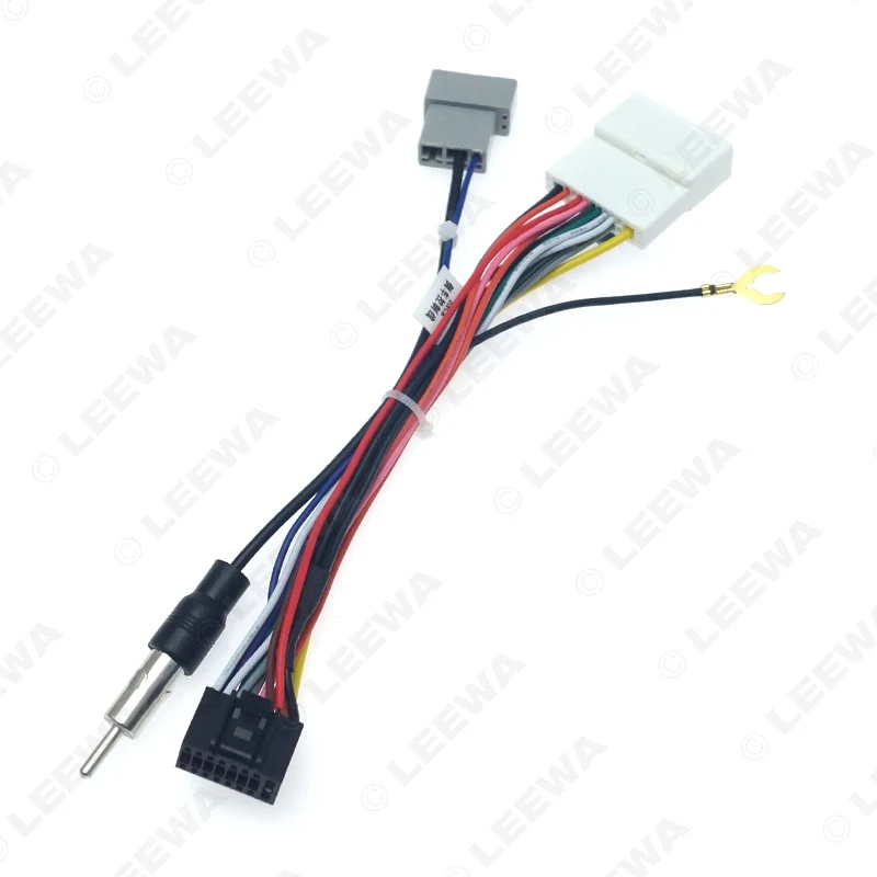 Cablaggio stereo a 16 pin cablaggio dellautoradio Car Harness Cablaggio da 16 pin a Mini Iso 8pin Cavo di cablaggio adatto per 2003-in poi Cablaggio stereo a 16 pin cablaggio dellautoradio Car Harness Cablaggio da 16 pin a Mini Iso 8pin Cavo di cablaggio adatto per 2003-in poi
