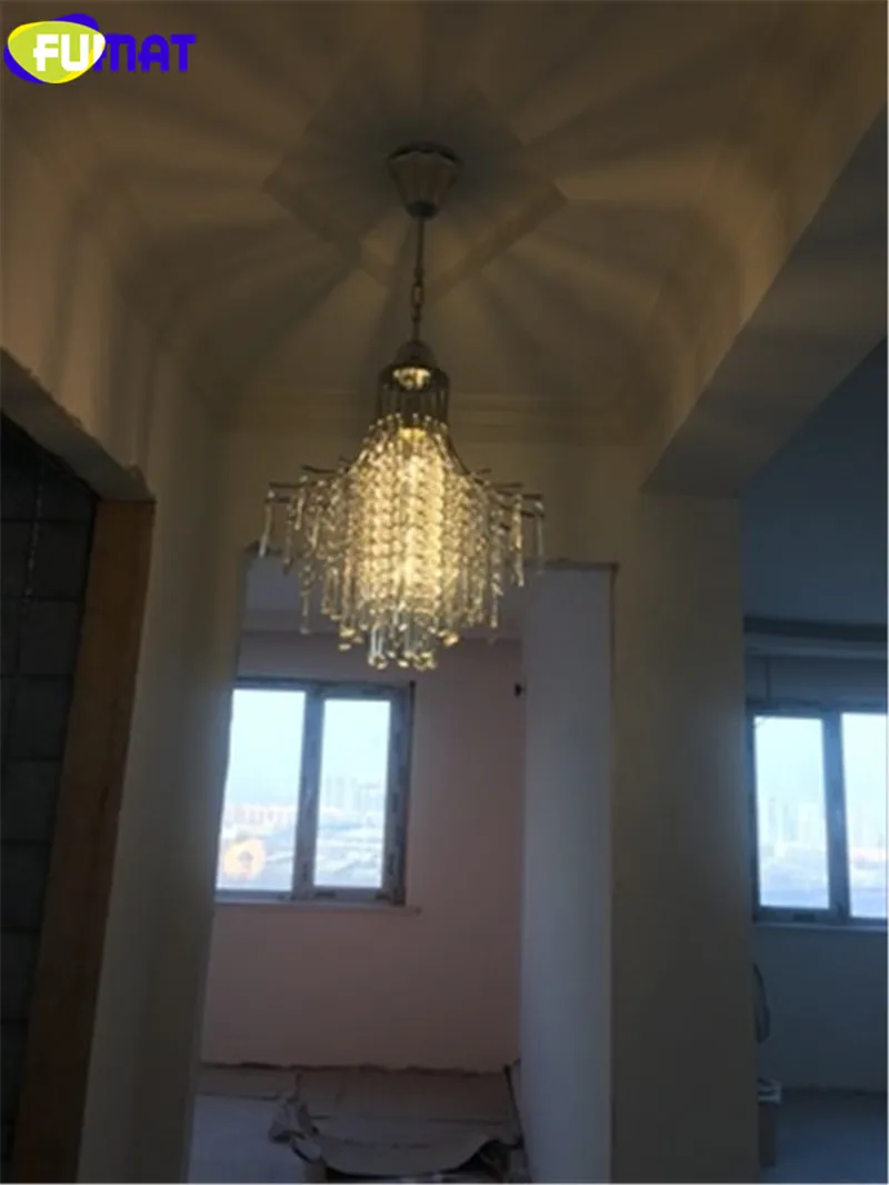 FUMAT, современная люстра, K9, Хрустальный светодиодный, современный подвесной потолочный светильник, дизайн, Подвесная лампа для кухни, подвесное освещение
