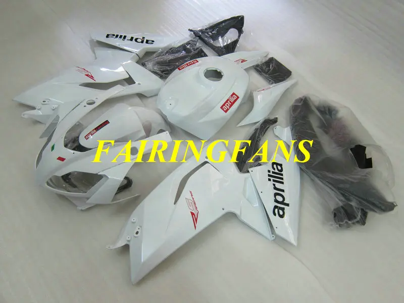 Мотоциклетный вставной обтекатель тюнинг-пакет для Aprilia RS125 06 07 08 09 10 11 RS 125 2006 2009 2011 белый Обтекатели на кузов+ подарки AP07