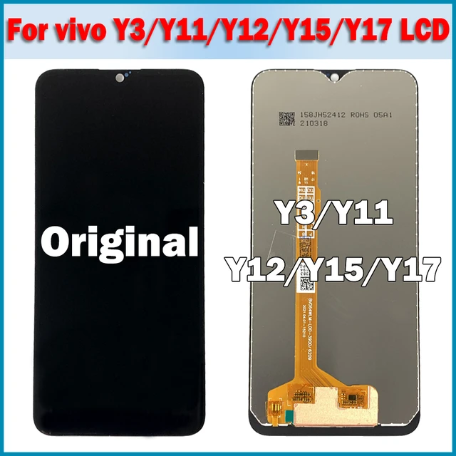 100% Test For Vivo Y3 / Y11 / Y12 / Y15 / Y17 LCD DIsplay Touch Screen  Digitizer Assembly Replacement 6.35 inch - AliExpress