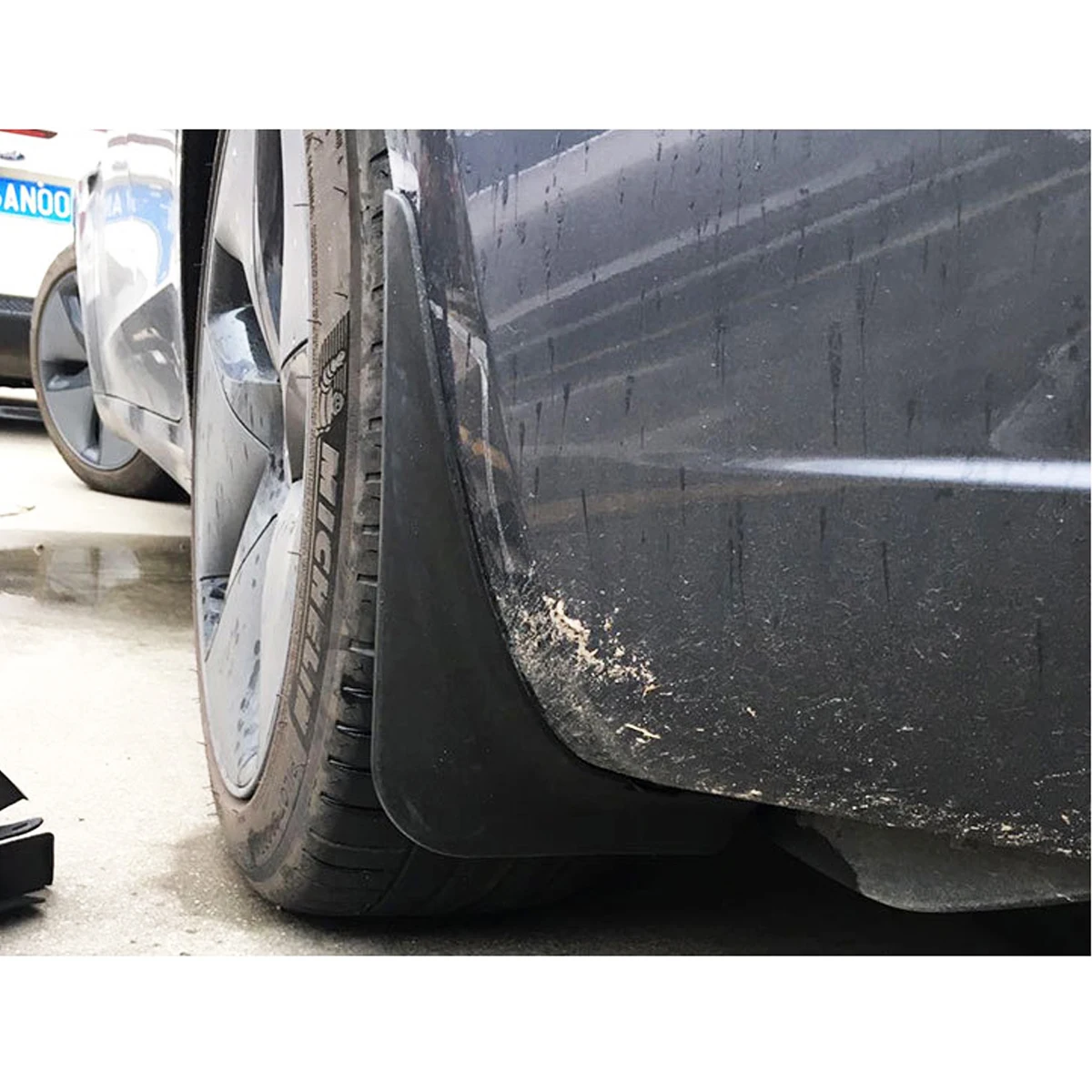 Для Tesla модель 3~ 4 шт./компл. автомобиля Брызговики спереди и сзади брызговик щитки брызговики