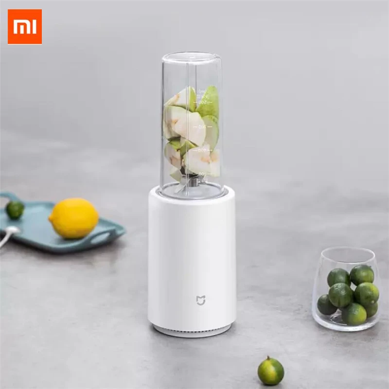 Xiaomi высокоскоростной блендер, мини портативная соковыжималка, миксер для фруктов и овощей, соевая дробилка для льда, мясорубка, кухонный комбайн