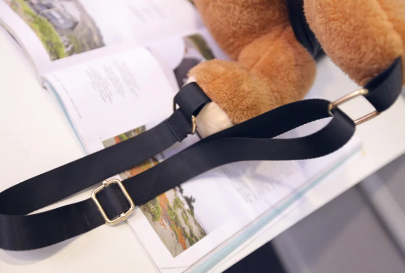 2022 Shoulder Crossbody Bags For Women Leather Cute Bear Backpack Women Bags Designer Brand Ladies Bags For Girls Sac A Main Stylish Backpacks