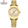 CHENXI Luxury Women Watches Ladies Fashion Quartz Watch For Women Golden Stainless Steel Wristwatches Casual Female Clock xfcs ► Photo 2/6