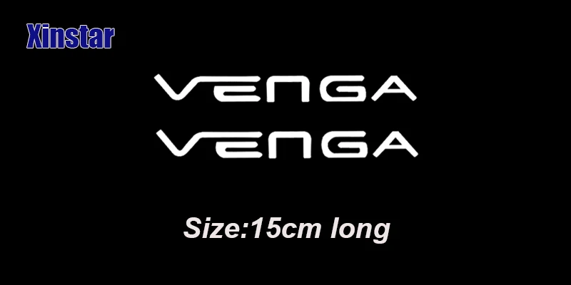 2 шт./лот окна автомобиля стикер для Kia Venga