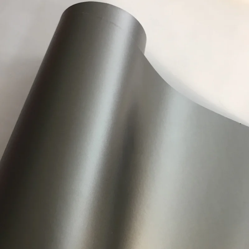 Matte Gray Vinyl Wrap Roll with Air Release Technology DIY Self Adhesive Car Wrapping Sticker | Автомобили и мотоциклы