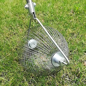 

Stainless Steel Holder Pong Tool Practical Outdoor Net Collect Accessory Retrieve Detachable Handle Golf Ball Picker