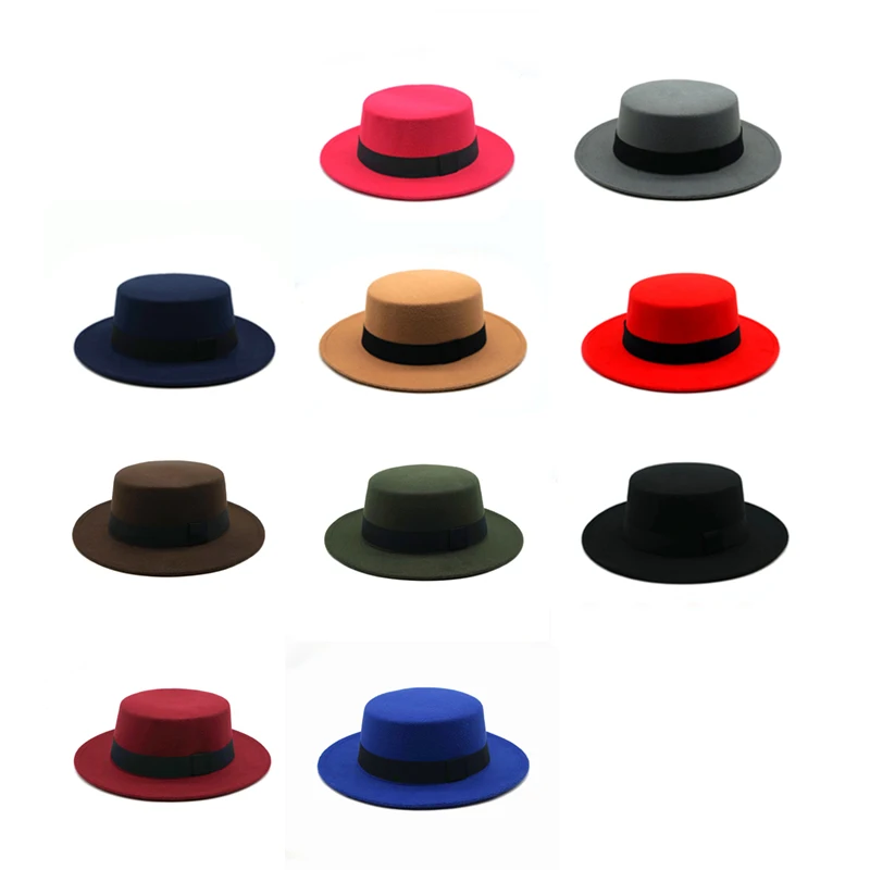Осень-зима, имитация шерсти, для женщин, мужчин, дам, Fedoras, топ, джаз, шляпа, Европейский, американский стиль, круглые шапки, котелок, шапки, Feminino Gorra