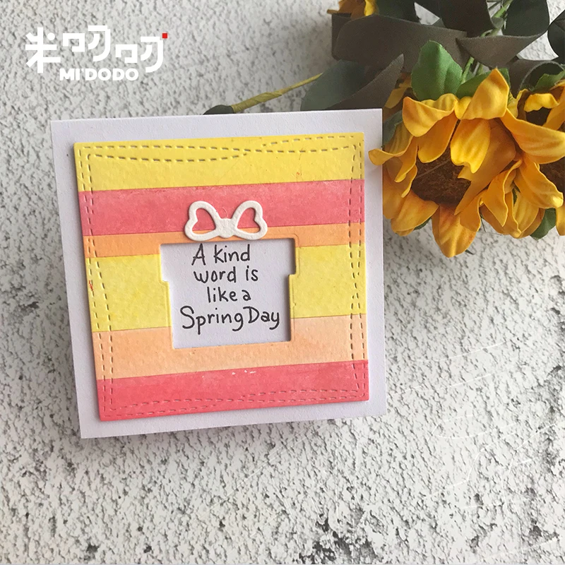 

Christmas Birthday Gift Metal Cutting Dies 2019 New Design Midodo Scrapbooking Papercraft Stencil Art Album Craft Dies