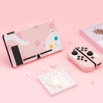 

For Nintendo Switch Case Cute Seal Cat Full Cover Shell Joy-Con Controller Shell Hard Cover Box For Nintendo Switch Accessories