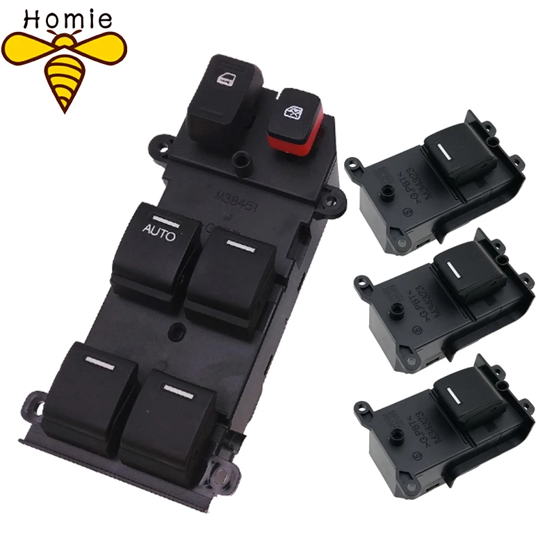 Новый комплект для Honda CR V 2007 2011 Электрический переключатель стеклоподъемника 35750