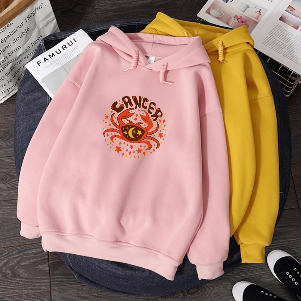 

Fun Sweatshirt Women Retro Purple Sweatsuit Ladies Harajuku Jumper Cartoon Hoodie for Female Winter Ulzzang Clothing Coat Tops