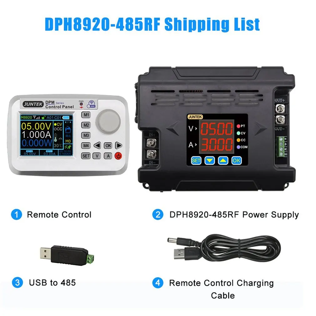 DPH8909-485RF 96V 9.6A постоянное напряжение тока DC-DC понижающий источник питания понижающий преобразователь с 485 линией связи