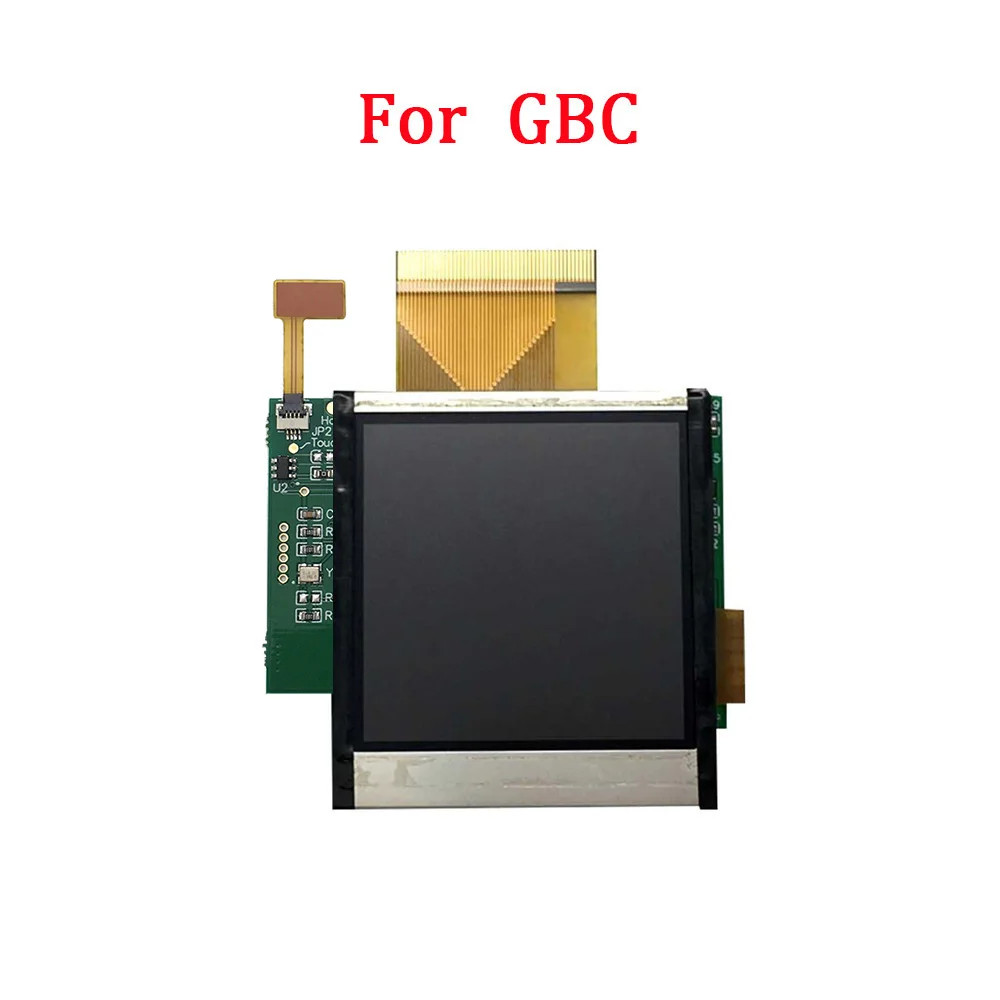 Online Reemplazo para GBC retroiluminación pantalla LCD Kits de modificación de Alta Luz para consola de GBC Nintend accesorios de juego de luz de pantalla LCD