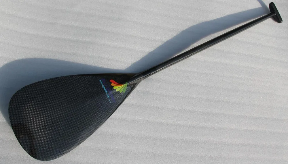 Легкий Аутригер каноэ из Углеродного Волокна OC весло с графикой на карбоновом лезвие в гнутом Овальном Вале