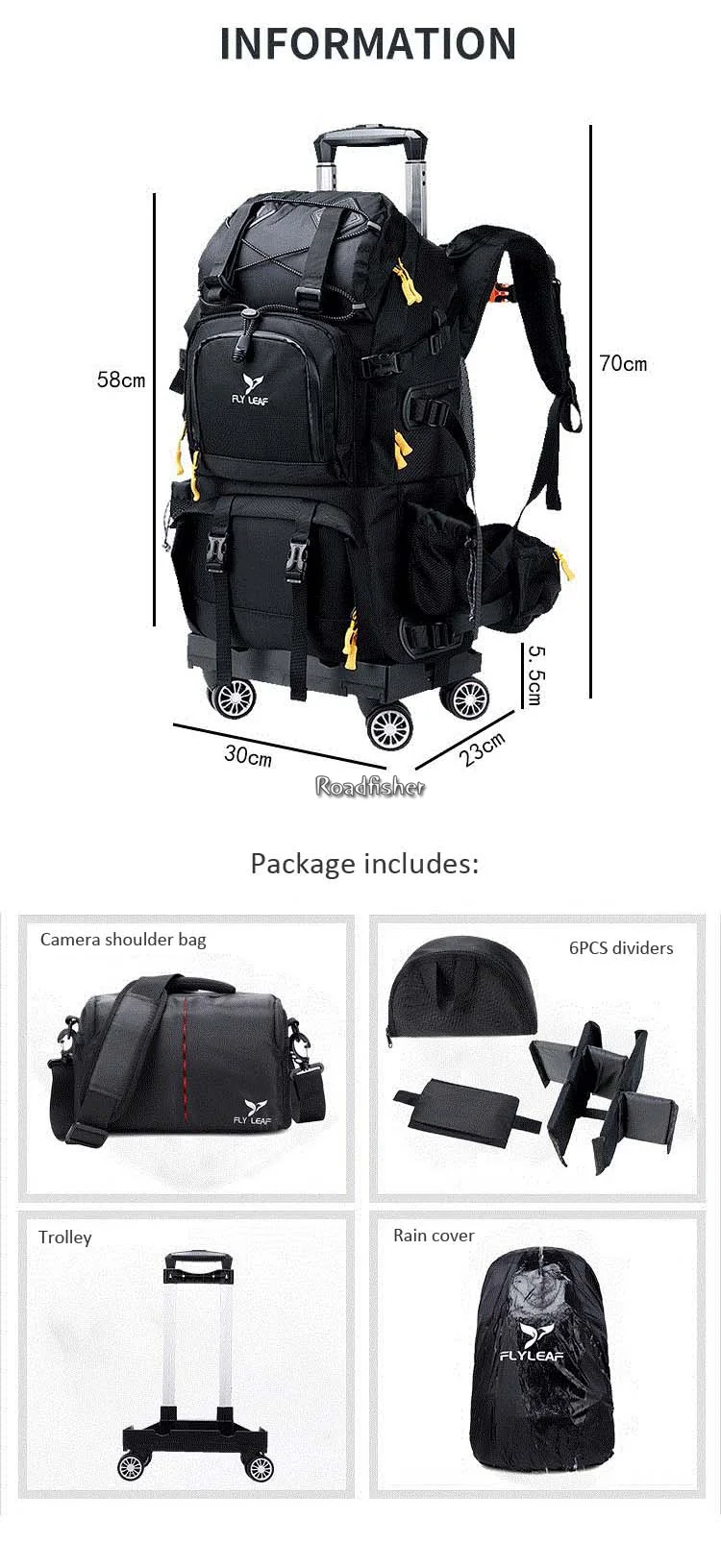 Roadfisher Large Waterproof Dslr Slr 