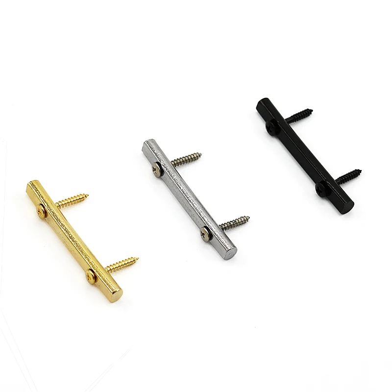 Barras De Retención Para Guitarra Eléctrica - 2 Piezas De 49x5.5 Mm, Con Tornillos, Para Sistemas De Trémolo