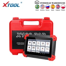 X100 PAD OBD2 автоматический ключ программист диагностический сканер автомобильный код считыватель IMMO EPB DPF BMS сброс одометра EEPROM обновление онлайн