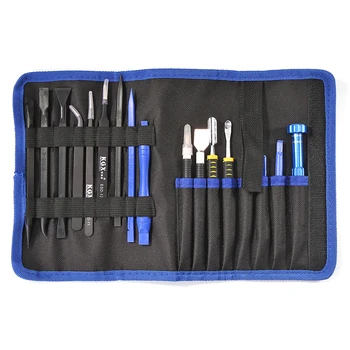 

Phone Tablet Repairing Tools Kit Dual Ends Spudger Tool 17 in 1 Set Office Caring Computer Supplies for iPhone iPad