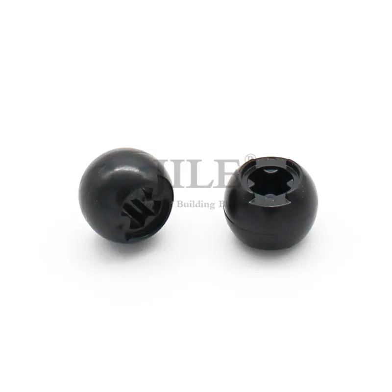 Moc Technology Ball Joint with Through Axle Hole 53585 DIY Enlighten Building Blocks Bricks Sets Compatible Assembles Toys