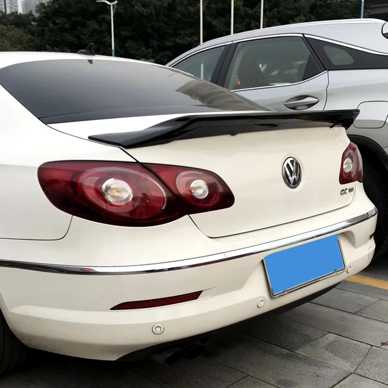 Для Volkswagen CC 2009 2010 2011 2012 2013 задний спойлер Высокое качество ABS Материал грунтовка цвет украшение в виде хвостового крыла
