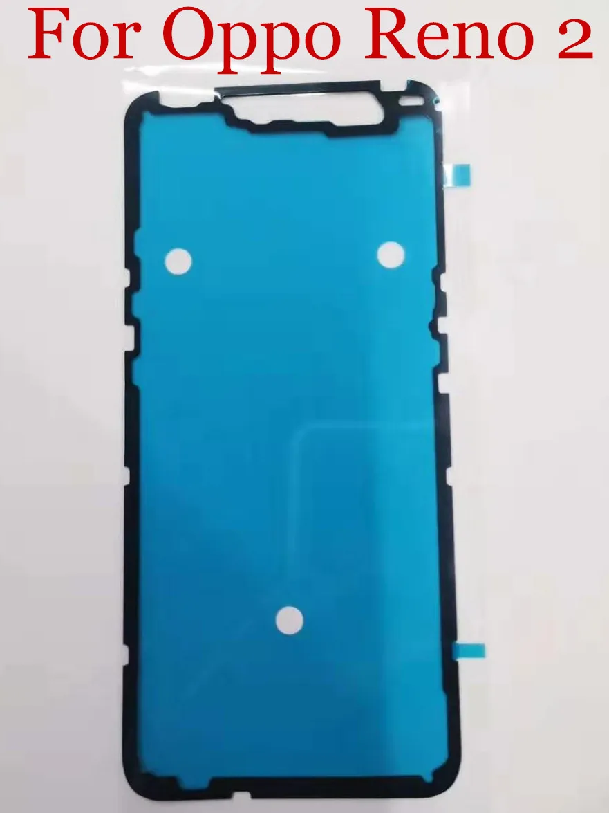 Оригинальный Для Oppo Reno 2 задняя крышка батареи ободок 3M клей двухсторонний