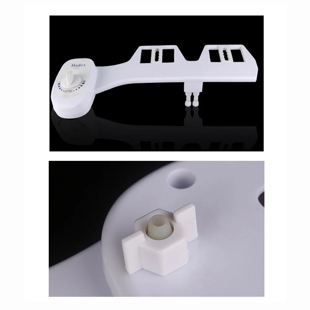 

Portable Bidet Sprayer Butt Cleaner For Bathroom Toilet Seat Spray Dual Cleaning