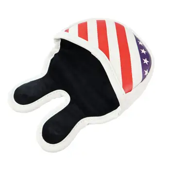 

Professional Mallet Golf Putter Cover Headcover - American USA Flag Pattern