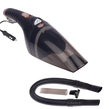 

Hand Held Portable Car Vacuum Cleaner - 16.4 Ft / 5 M Long, Easy to Reach Back Seat, High Power 106W, HEPA Steel Washable Filter