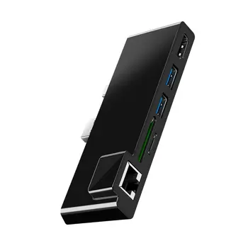 

USB 3.0 HUB card reader 4K HDMI 1000Mbps Gigabit Ethernet adapter SD/TF micro SD for Microsoft Surface Pro 3/4/5/6