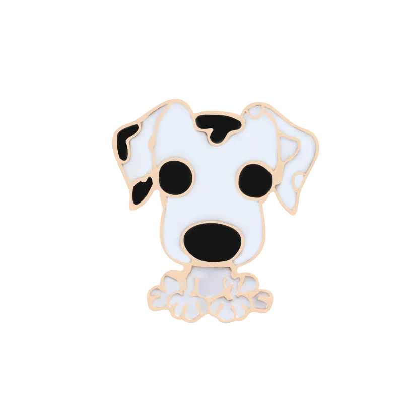 style 5 Пёс из мультфильма коллекция на булавке брошь корги бульдог Pet значки куртки свитер брошь с животными значок эмаль на булавке на Для женщин ювелирные изделия Лидер продаж - Окраска металла: style 5