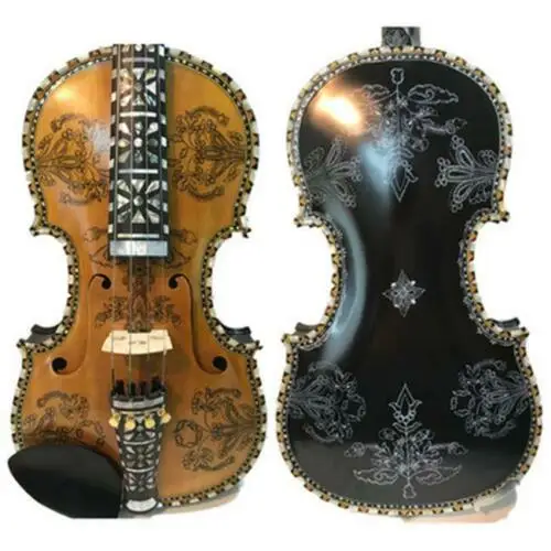

Ручная работа норвежская скрипка черная 4/4 скрипка хардгер скрипка, мощный звук
