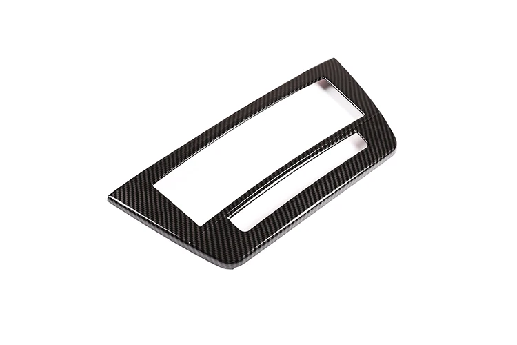 1 Pcs Central Control CD Decorative Frame Carbon Fiber ABS For Mercedes Benz C Class W204 2008-2013 Car Accessories