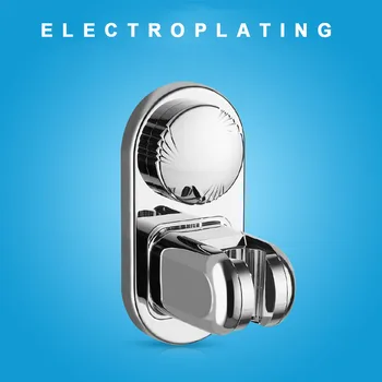 

Reusable Wall Mount Suction Cup Vacuum Removable Shower Head Holder ABS Rack Bracket Handheld Bathroom Adjustable