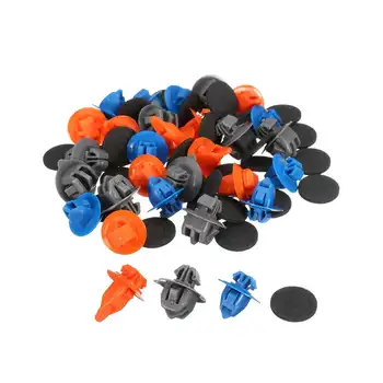 

30/60pcs Car Front Door Trim Panel Rivet Fasteners Clips Retainer For Toyota Prado 120 4Runner /FJ Cruiser Highlander RAV4