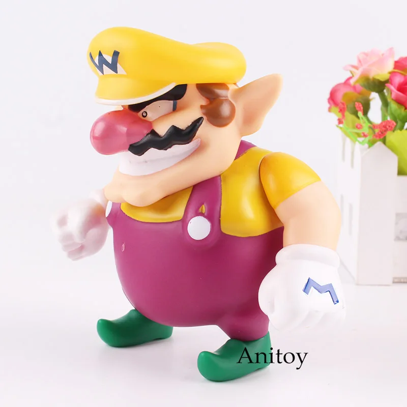 Mario bros фигурка ваио фигурка ПВХ коллекционная игрушка для детей подарок 12 см