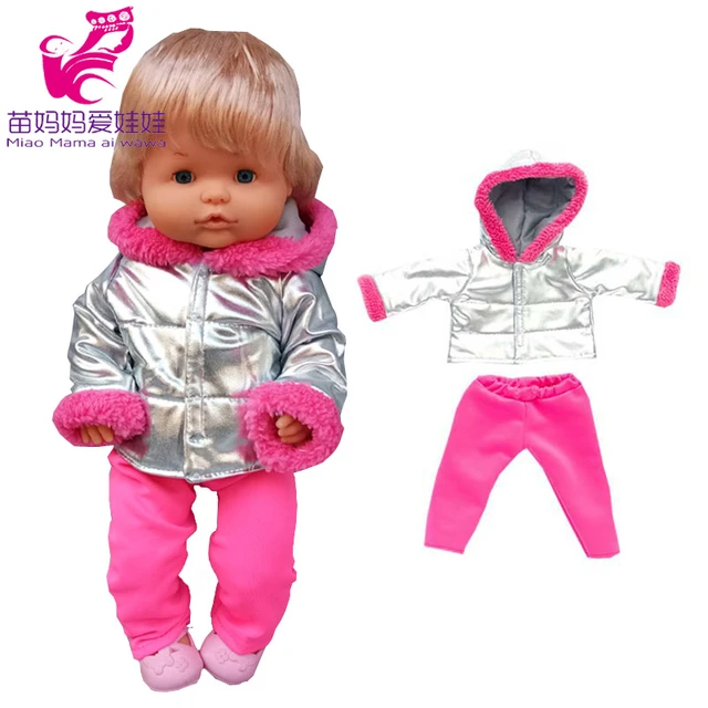 Conjunto de de vestir para muñeca Nenuco de 40cm, Ropa Y Su hermana, chaqueta de invierno, Pantalones _ - AliExpress Mobile